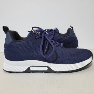 CONZURI Navy Runners Height Boosting Mens Sneakers Size 8.5 Blue Cloud Runners